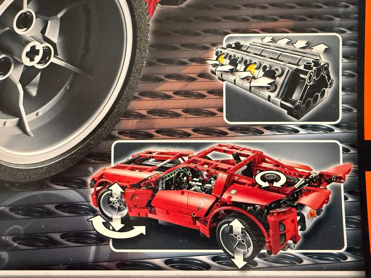 Lego technic sports car 8070 - Image 2