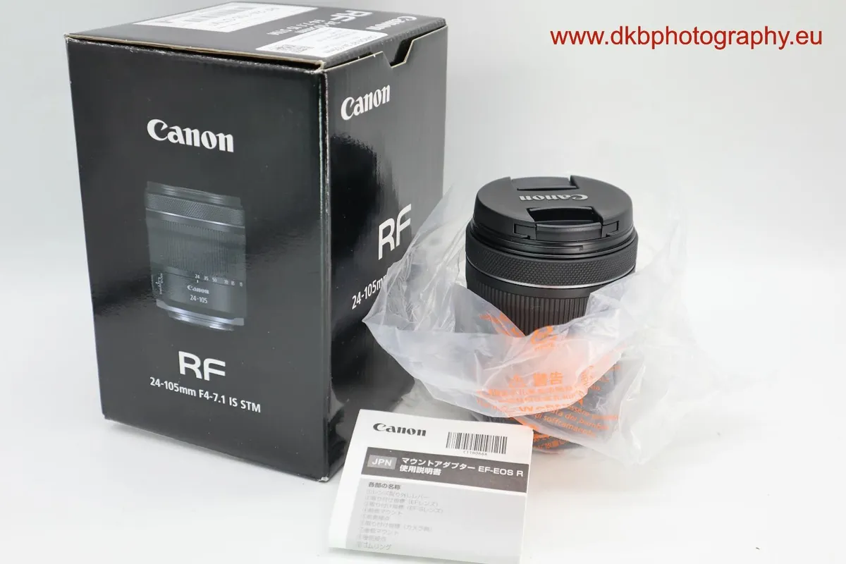 CANON RF 24-105mm F4-7.1 IS STM LENS #0570 - Image 1