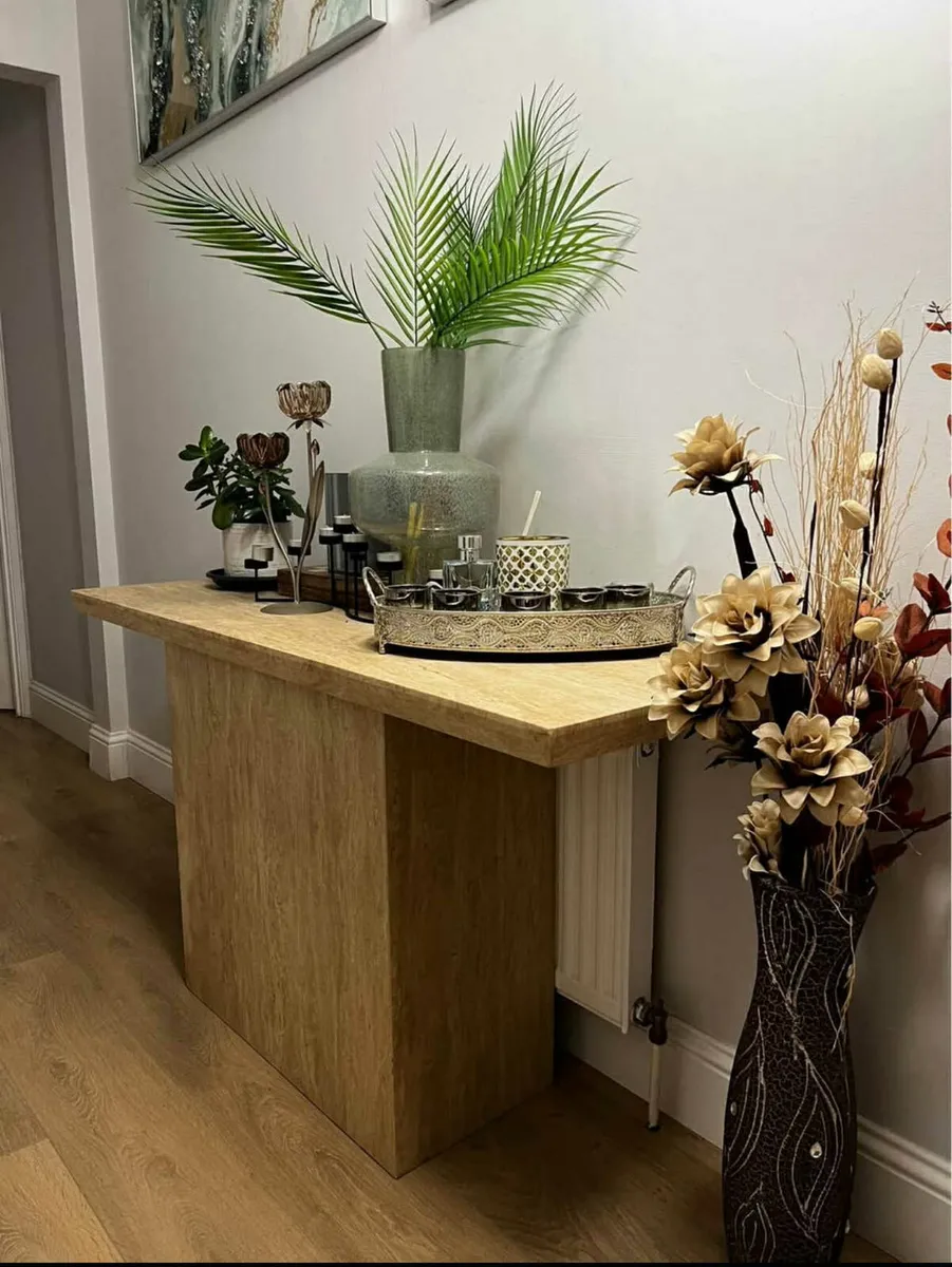 Luxury marble stand for hallway/sideboard cabinet - Image 1