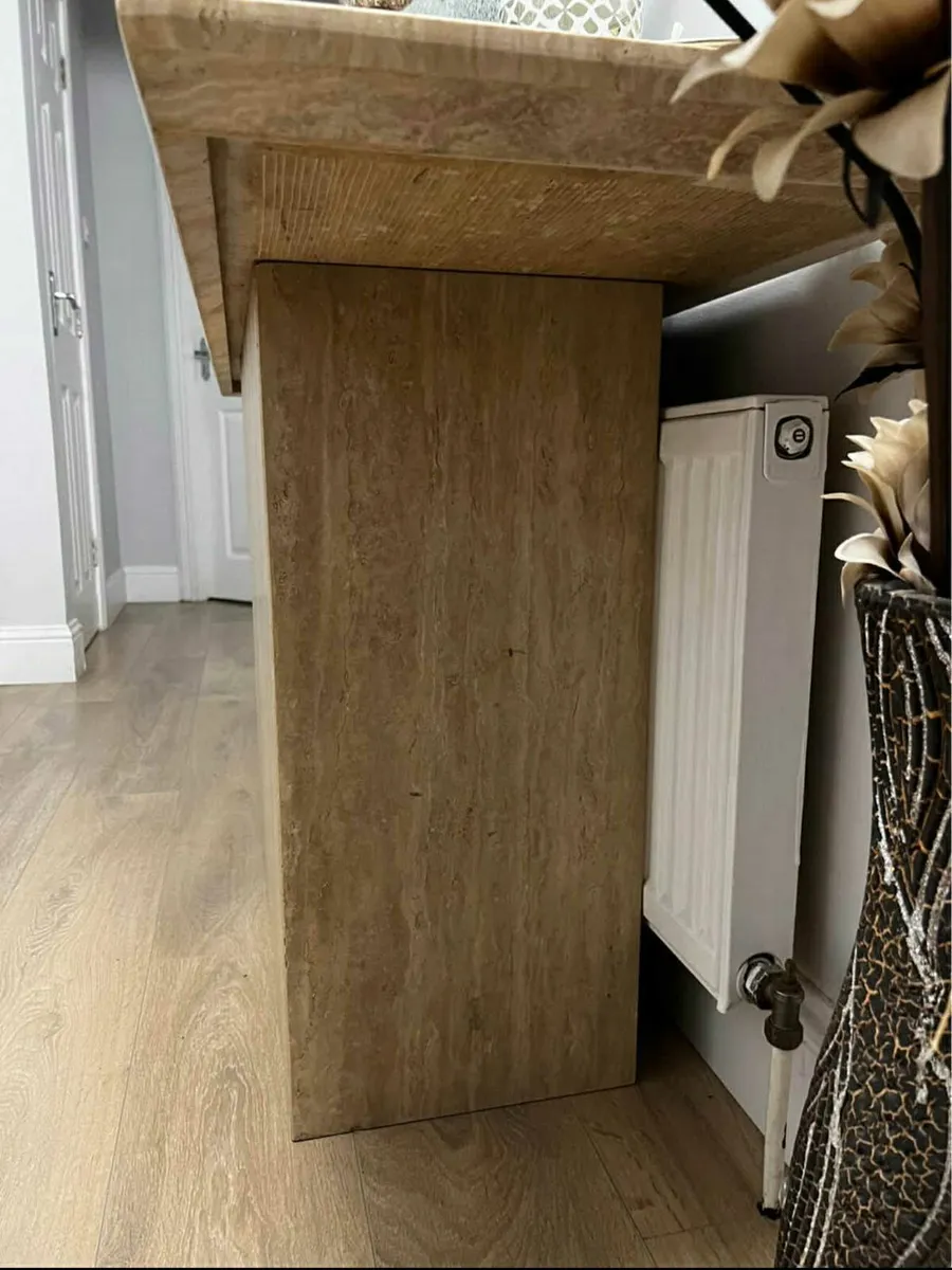 Luxury marble stand for hallway/sideboard cabinet - Image 2