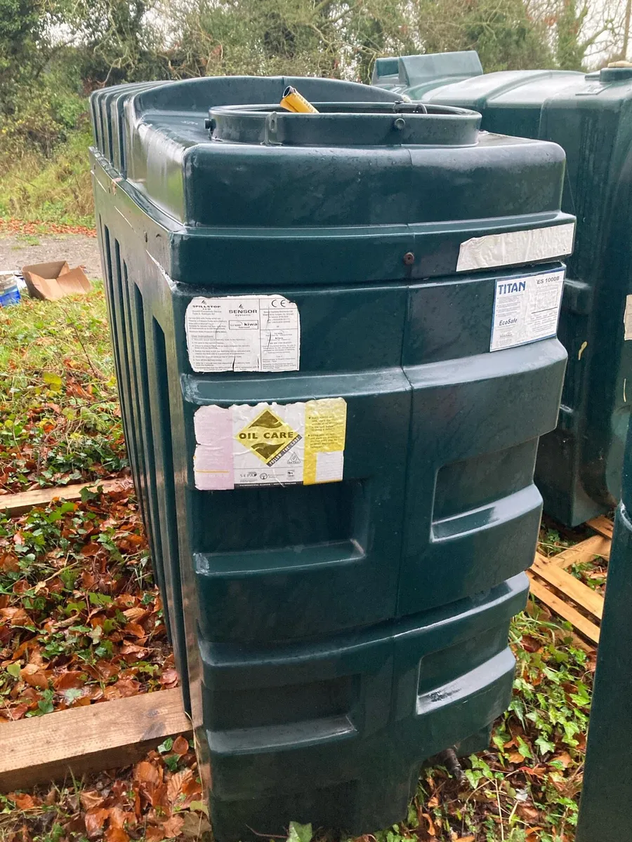 1000L Bunded Oil Tank - Image 4