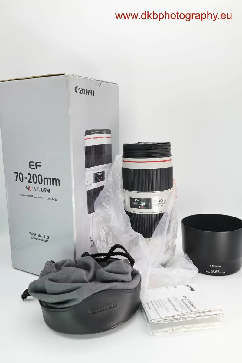 CANON EF 70-200mm F4L IS II USM LENS #003 - Image 1