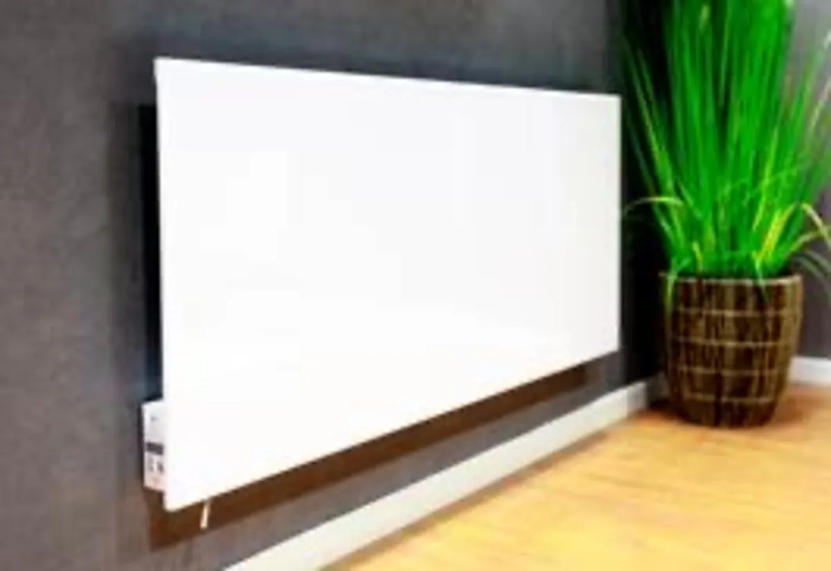 Infrared panel heater white 700watts wifi app con - Image 1