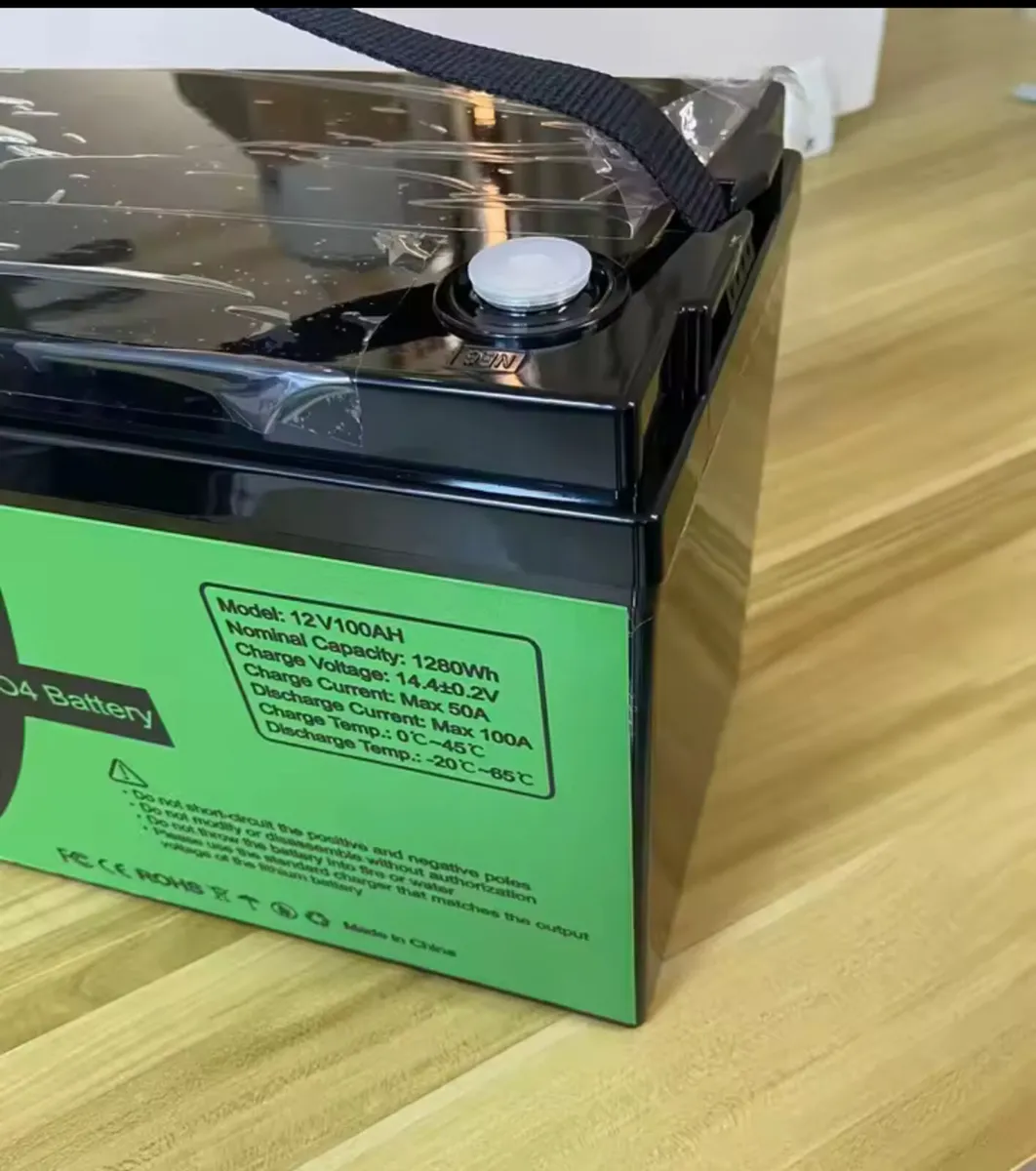 New 12V 100Ah LiFePO4 Battery (1280Wh) - Image 3