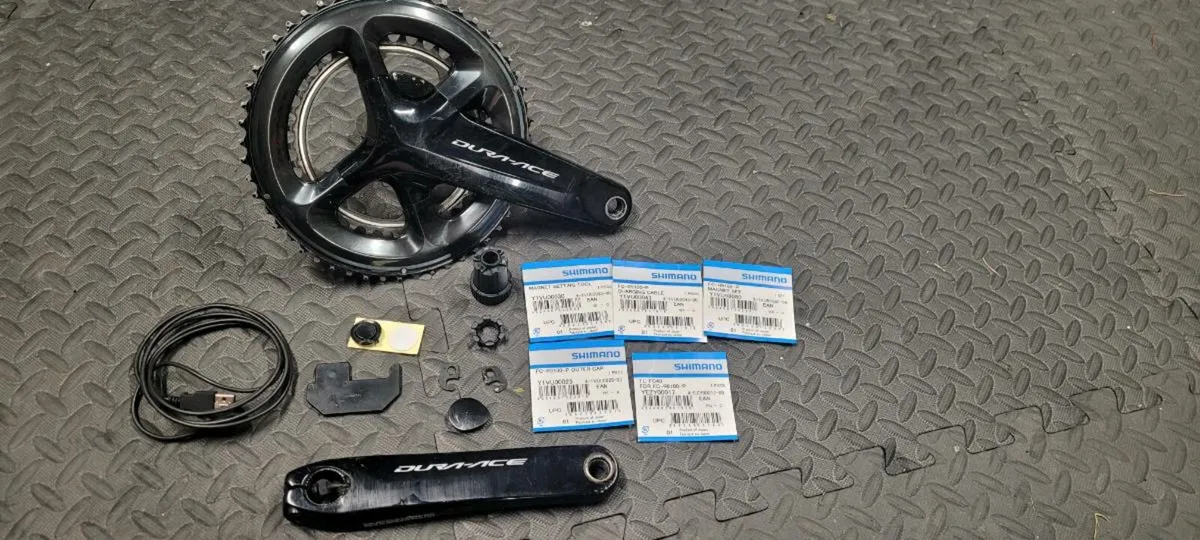 Shimano FC-R9100-P dual sided power meter - Image 1