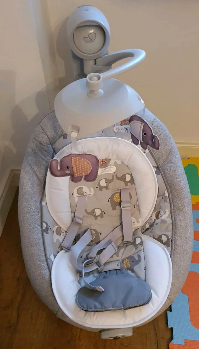 Joie Serina Swivel Baby Swing Elephant Duo