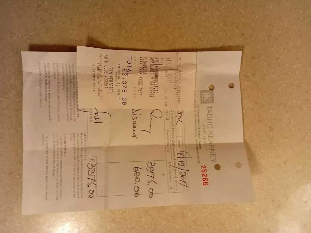 Diamond Engagement Ring - Image 2