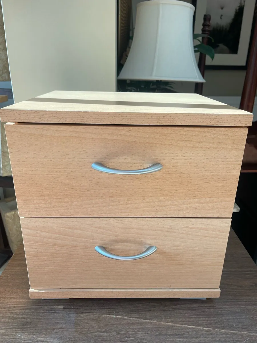 As New - Small Compact Bedside Locker - Table