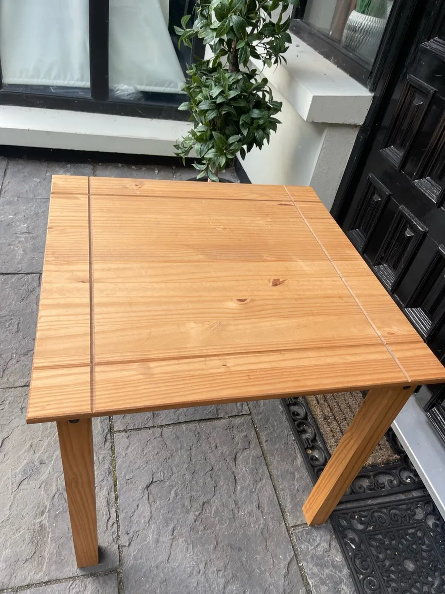 Modern Compact Square Kitchen Dining Table