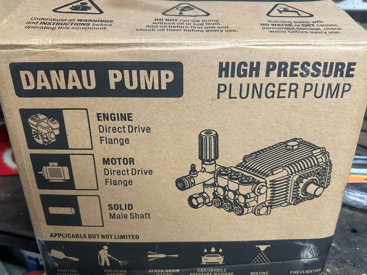 Brand new powerwasher pressure pump - Image 1