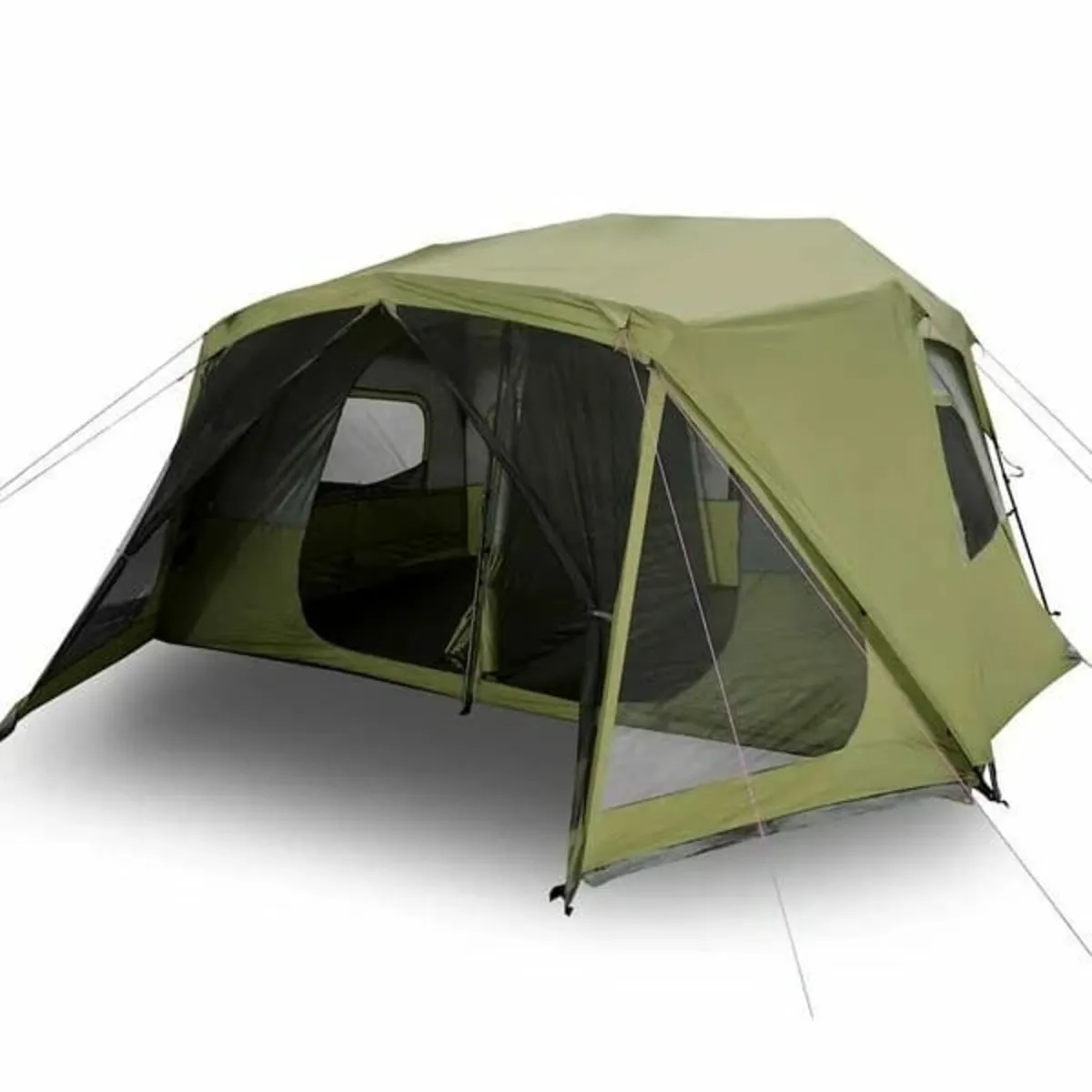 Family Tent 10-Person Green Quick Release Waterpro - Image 1
