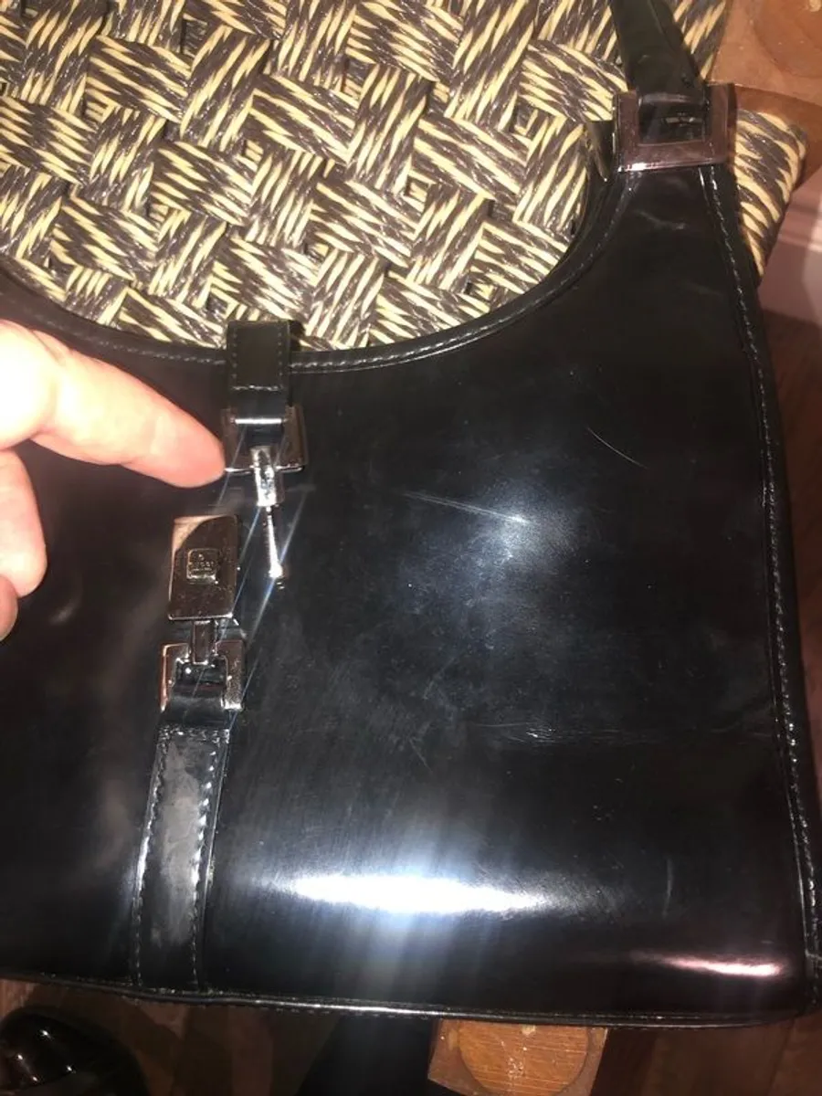 Designer  Gucci Jackie Patent leather bag - Image 2