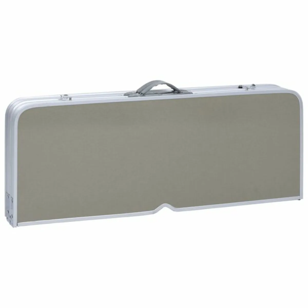 Folding Camping Table with 4 Seats Steel Aluminium - Image 4