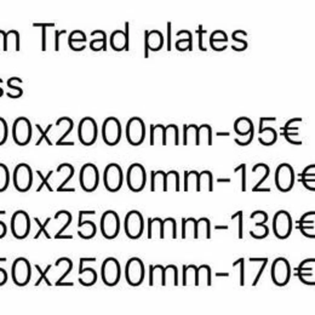 Checker Plate, Aluminium Plate - Image 3