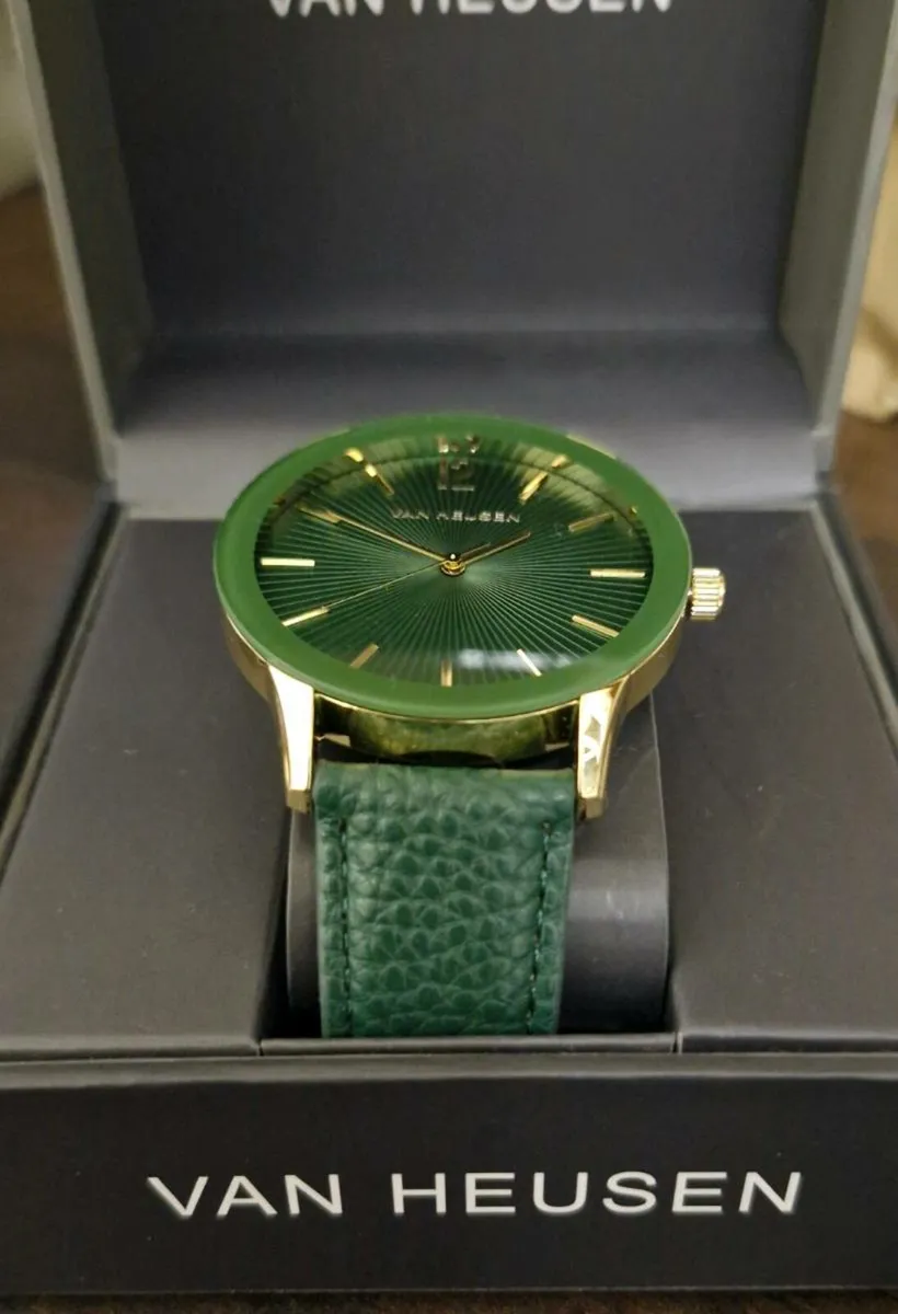 Van Heusen Japan Movement Stainless Steel Unisex w - Image 1