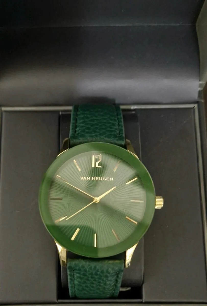 Van Heusen Japan Movement Stainless Steel Unisex w - Image 2