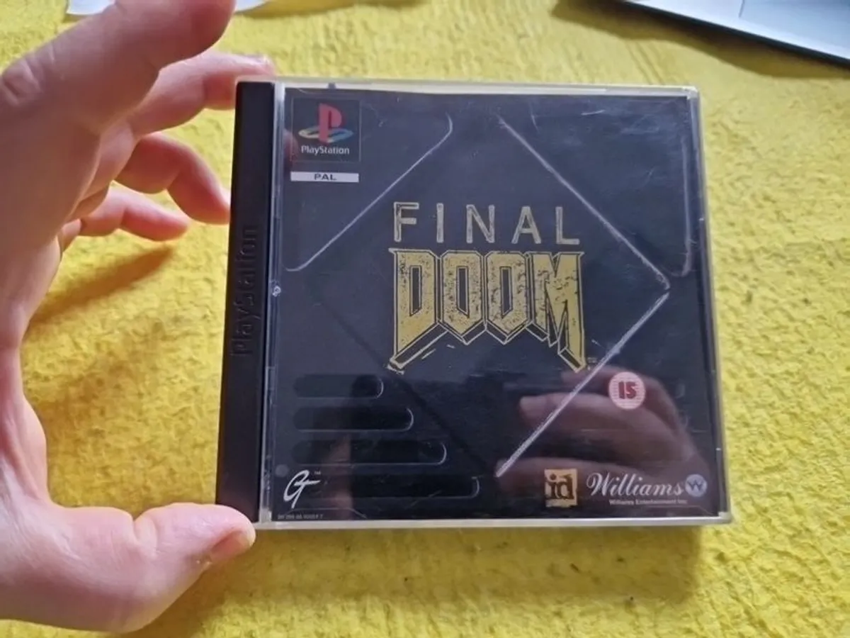 Final Doom PlayStation1 Ps1 PlayStation2 Ps2 Games Original - Image 1