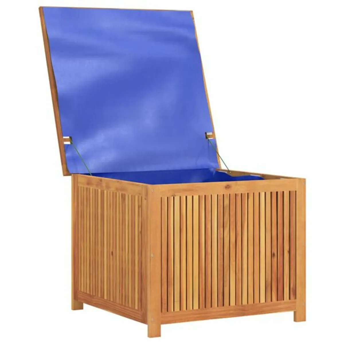 Garden Storage Box 75x75x58 cm Solid Wood Acacia - Image 2