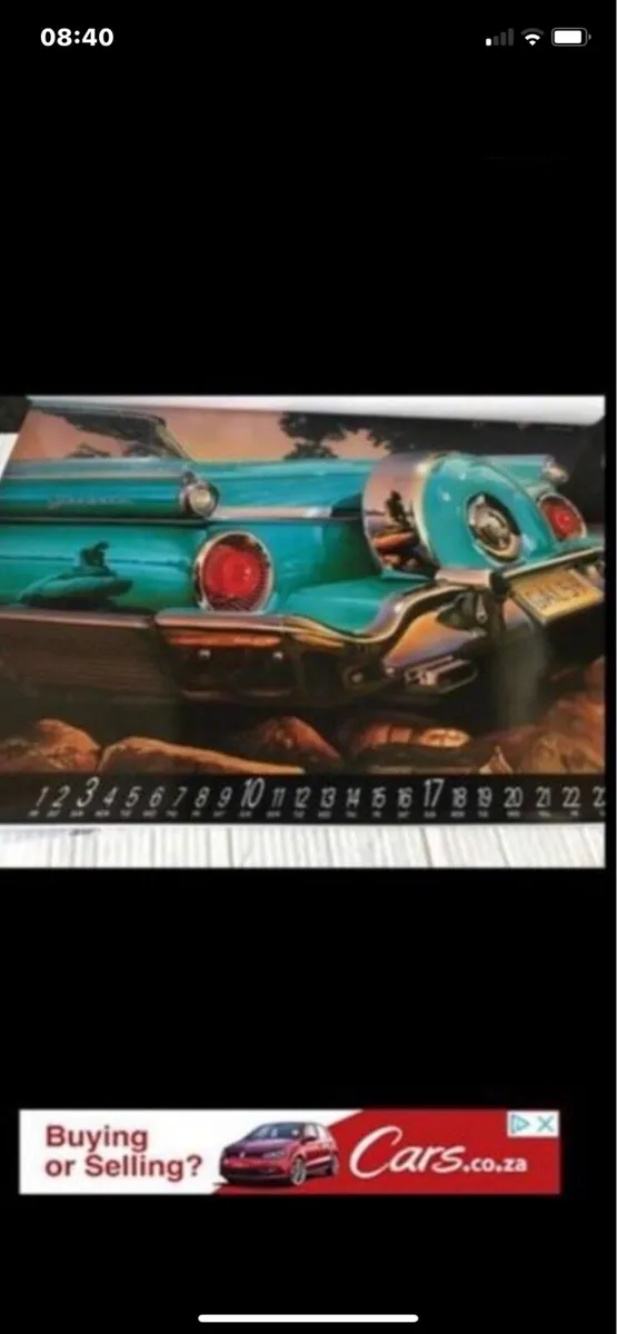 American Classic Cars- Henry Ford 1991 Calendar - Image 1