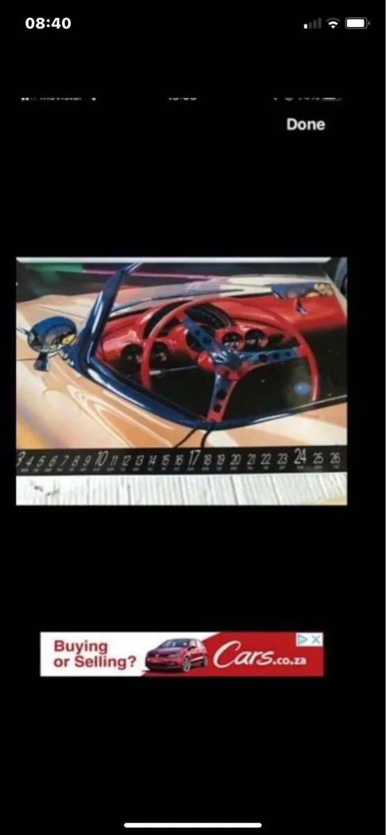 American Classic Cars- Henry Ford 1991 Calendar - Image 2