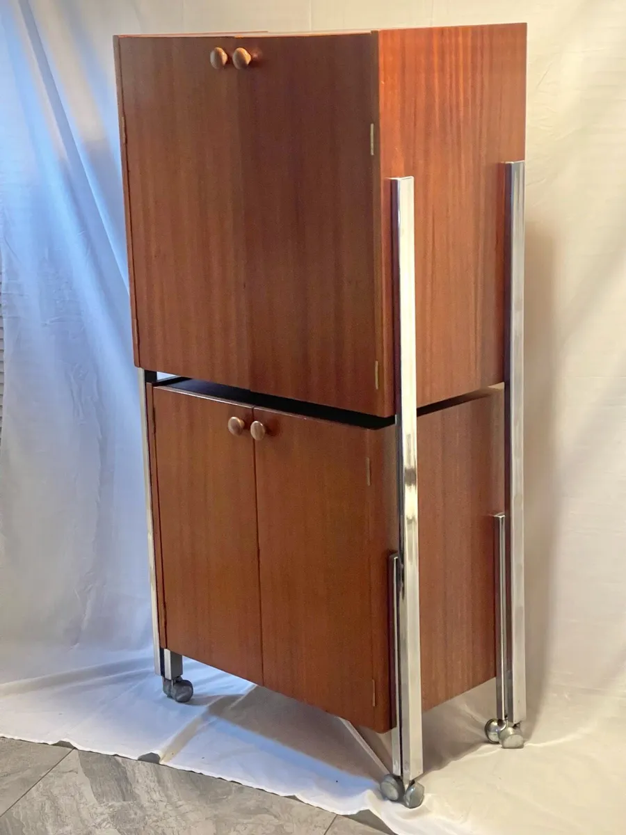 Mid century storage duo - Image 1