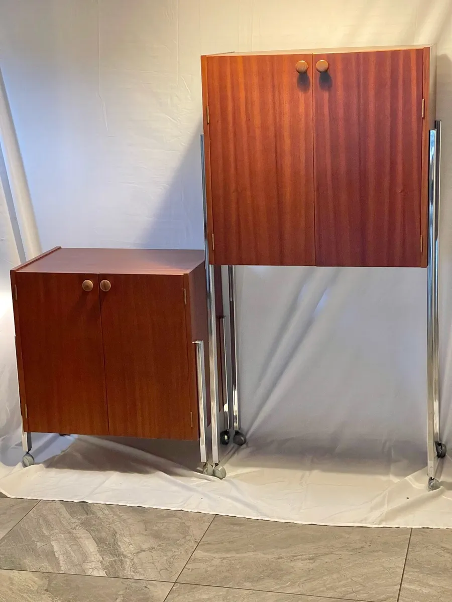 Mid century storage duo - Image 3