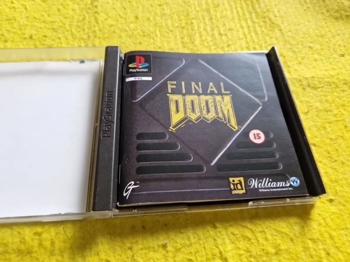 Final Doom PlayStation1 Ps1 PlayStation2 Ps2 Games Original - Image 4