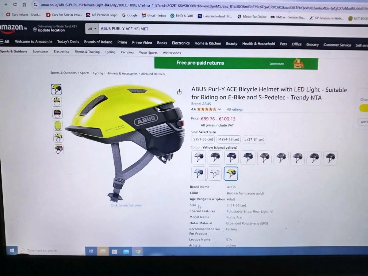 Helmet for E Bike Or E Scooter ABUS Purl Y ACE - Image 2