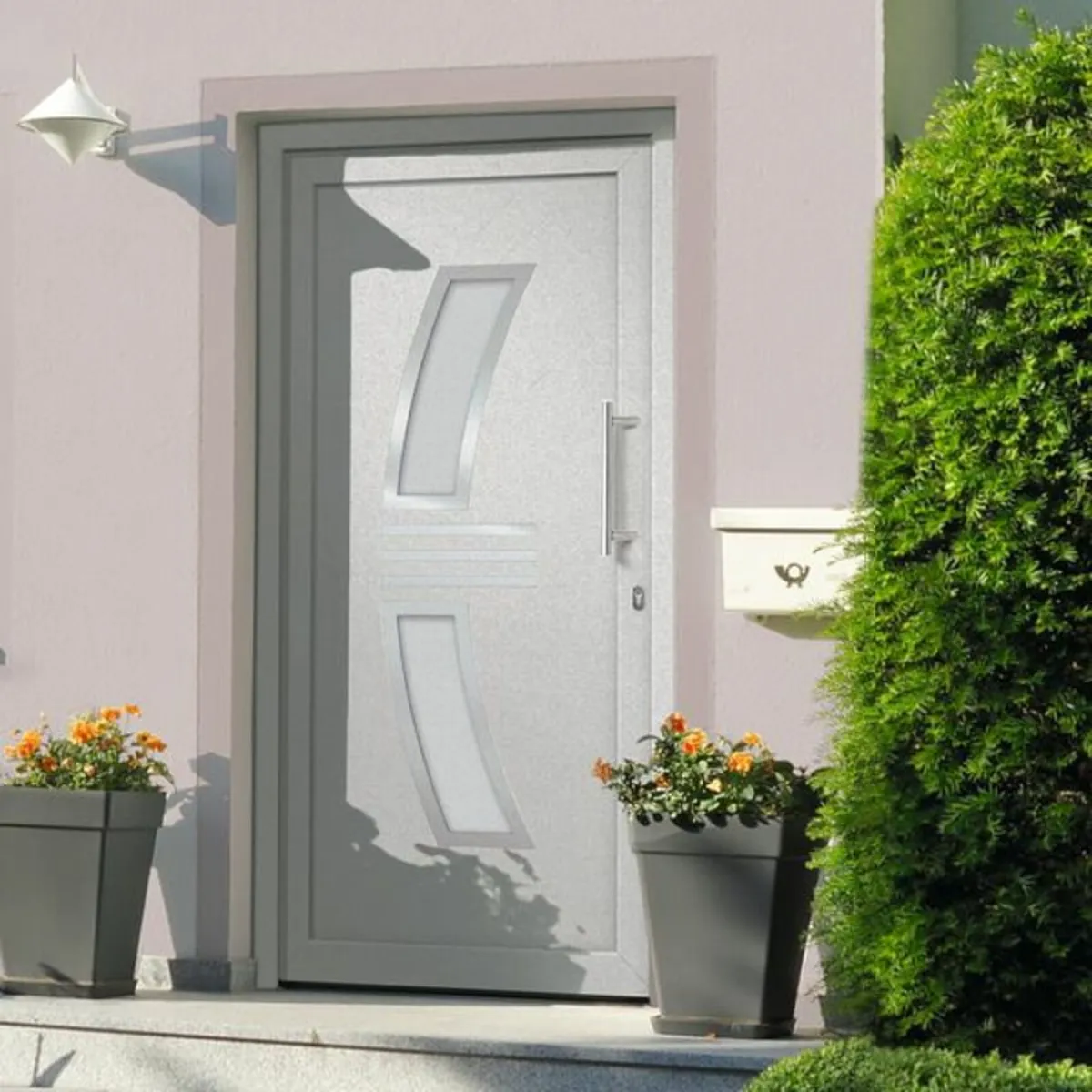 Front Door White 88x200 cm - Image 2