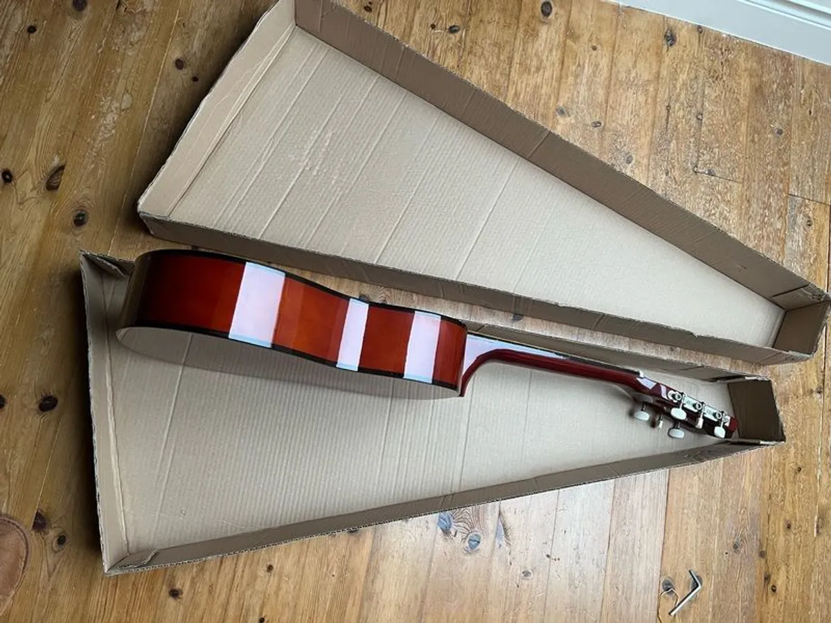 Brand new 1/2 size nylon string guitar. - Image 4