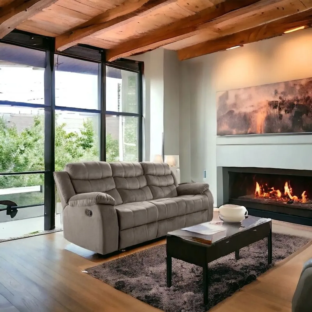 Relax in Style Premium Reclining Sofas FREE DELIVERY - Image 1