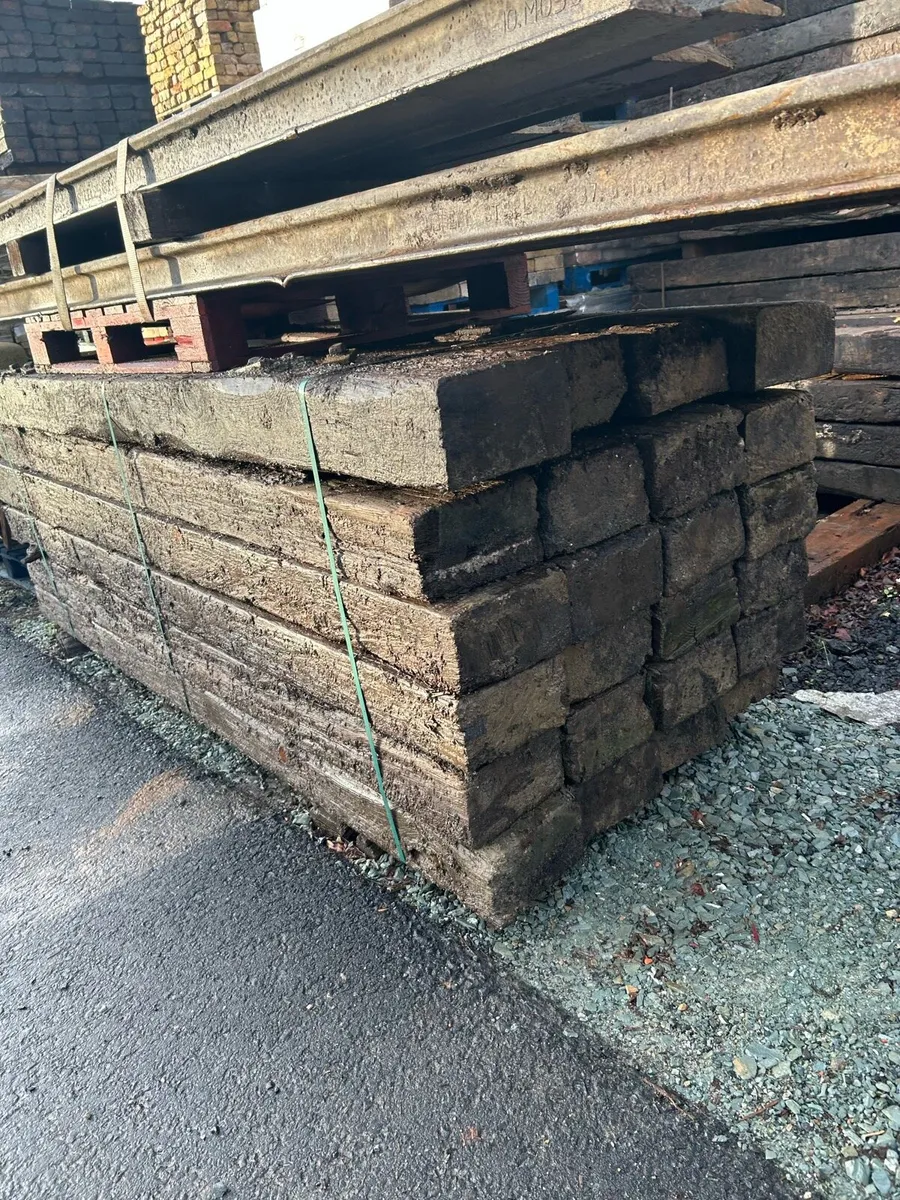 Bale Of Railway sleepers - Image 3