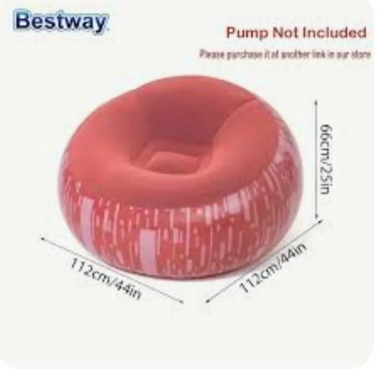 New Inflatable Air Lounge seat bed float - Image 3