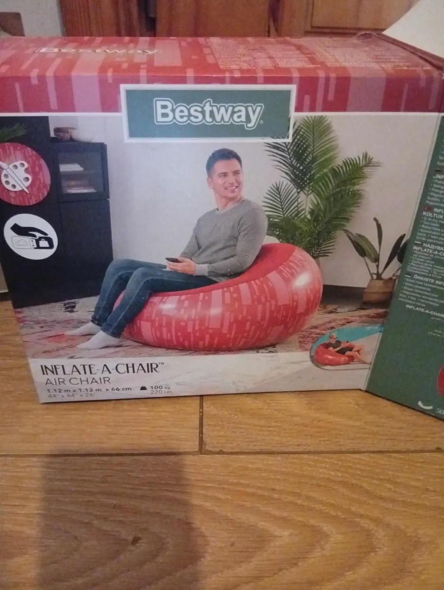 New Inflatable Air Lounge seat bed float - Image 1