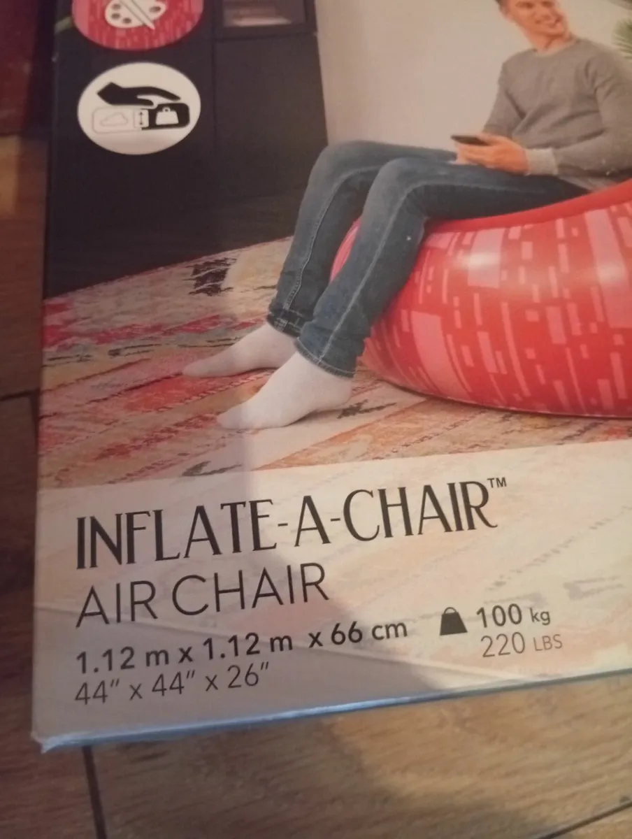 New Inflatable Air Lounge seat bed float - Image 4