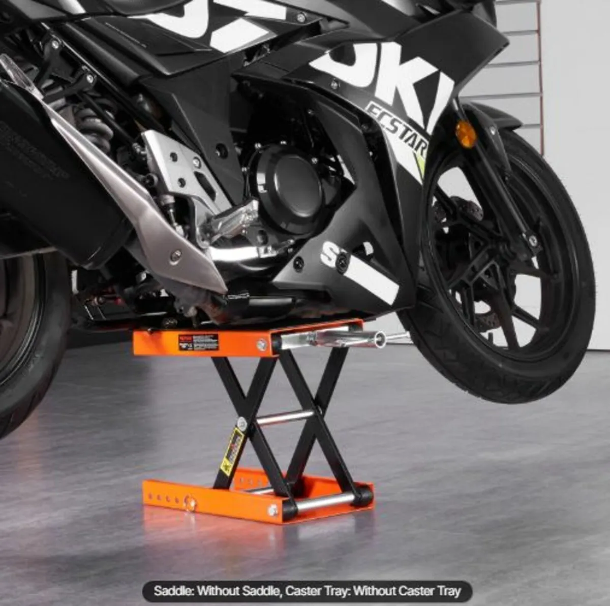 Motorcycle Scissor Jack Lift 499.5 kg Wide Deck - Image 3