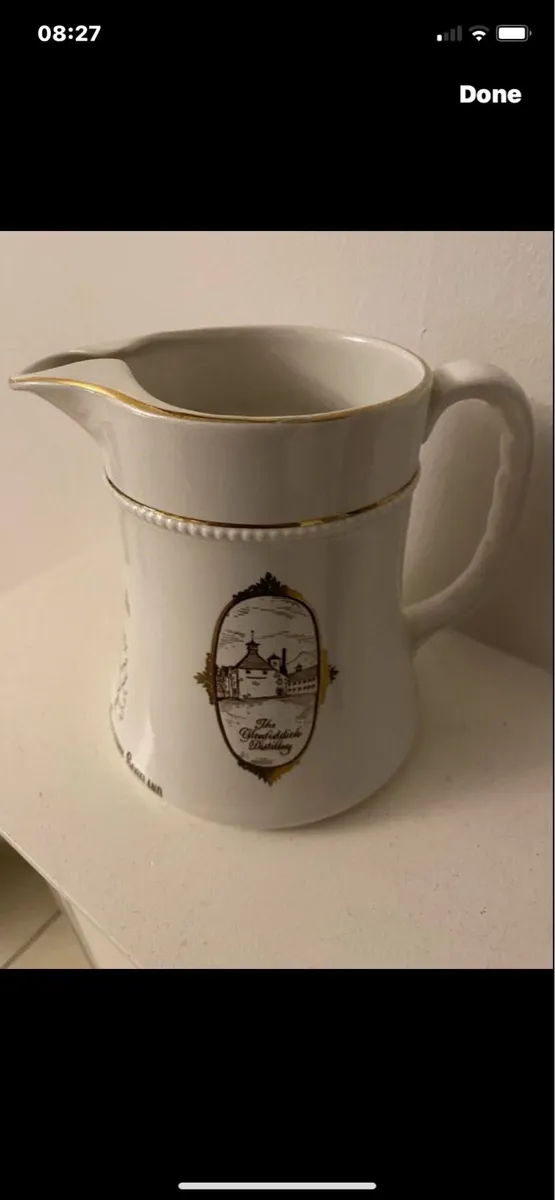 Rare Glenfiddich Ceramic Jug - Image 2