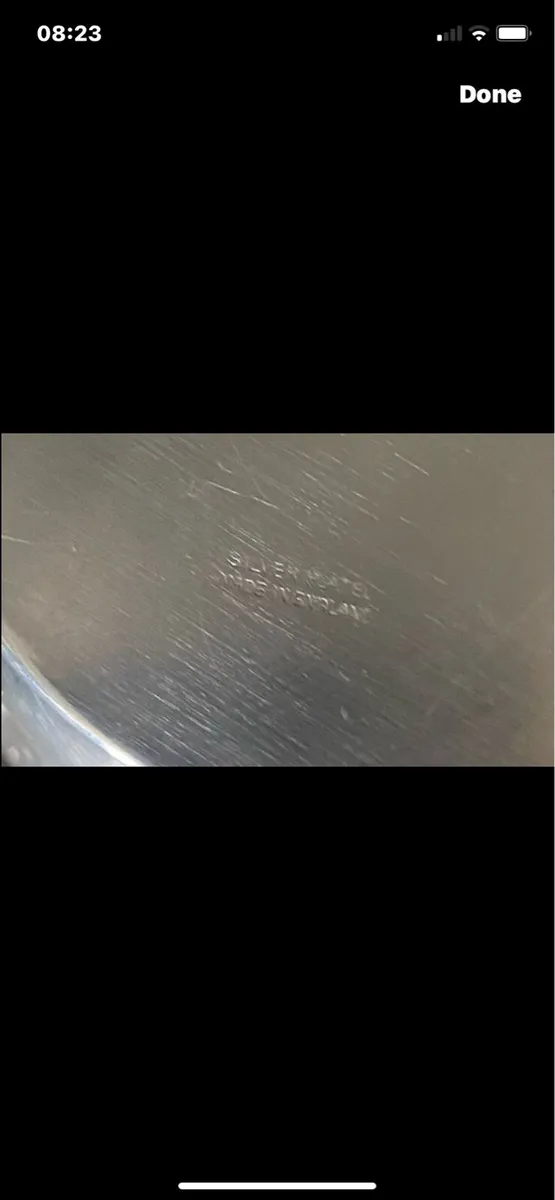 Silver Plated Wine Bottle coaster - Image 4