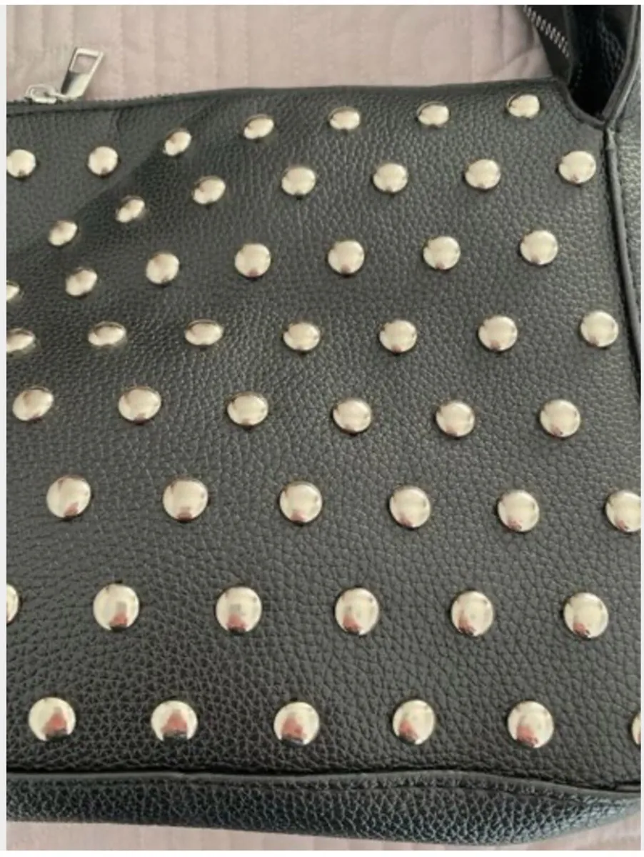 Shein - Black Studded Bag - Image 2