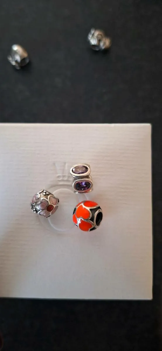 Pandora Coloured Charms - Image 1