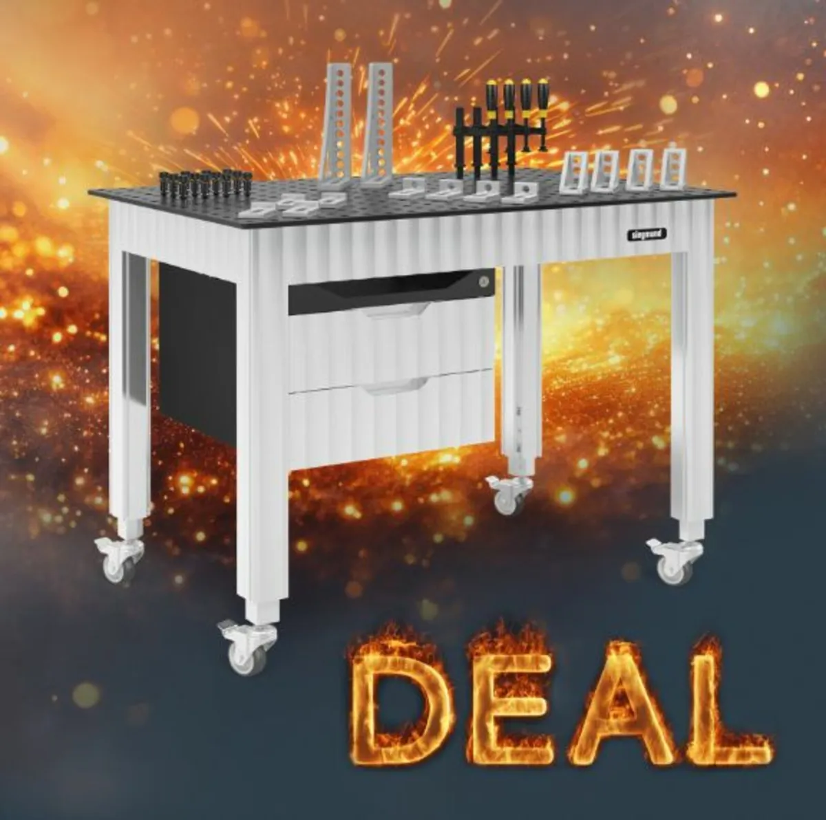 Siegmund Workbench Steel Top - Image 1