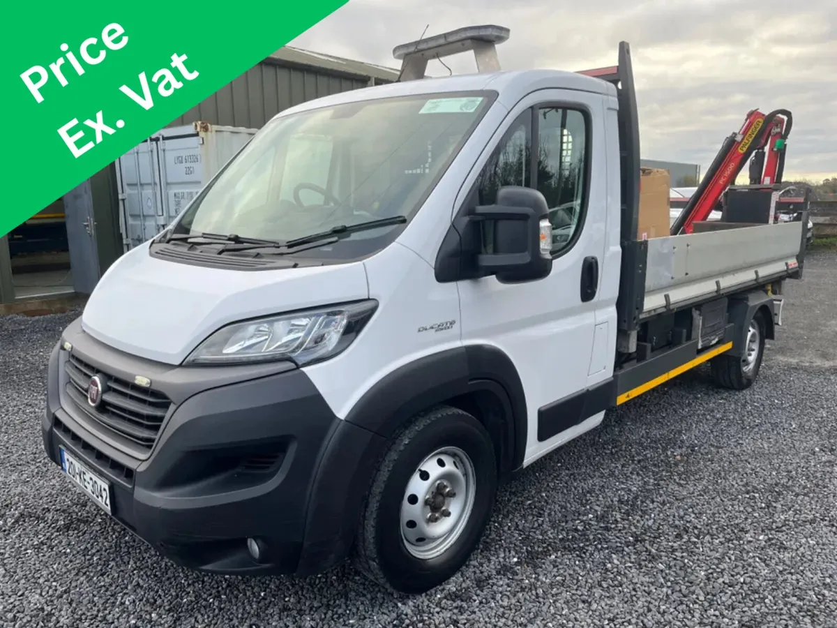 Fiat Ducato 10.8ft Body With PC1500 Crane - Image 1