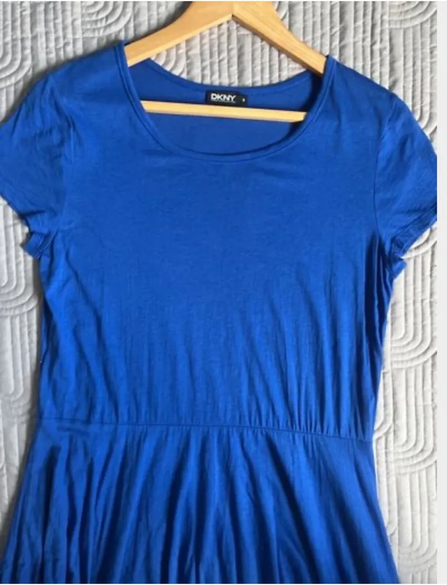 DKNY Blue dress Size M - Image 2