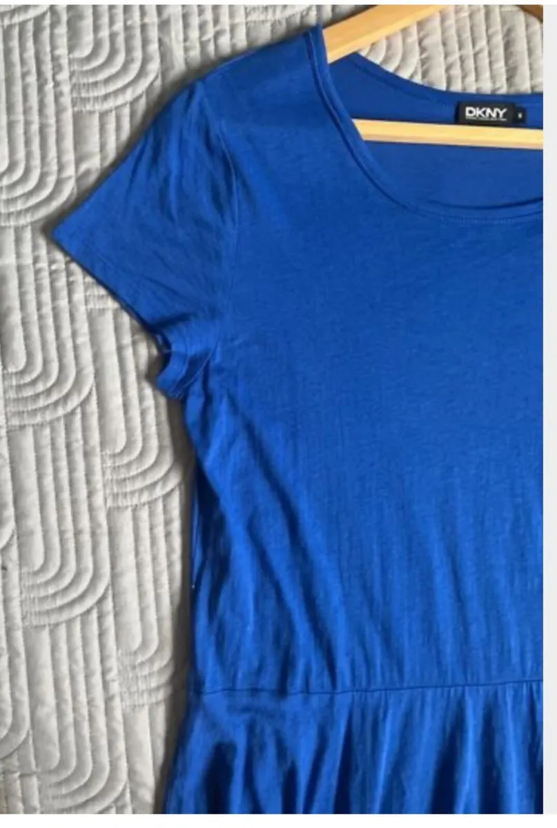 DKNY Blue dress Size M - Image 3