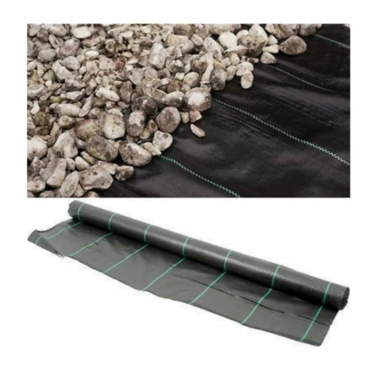 Weed Control Barrier 100gsm – 2.0m x 50m - Image 1