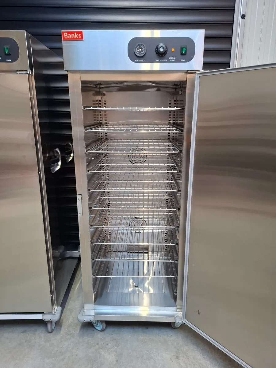 Hot Food Banqueting Cart GN 2/1 Shelves - Image 3