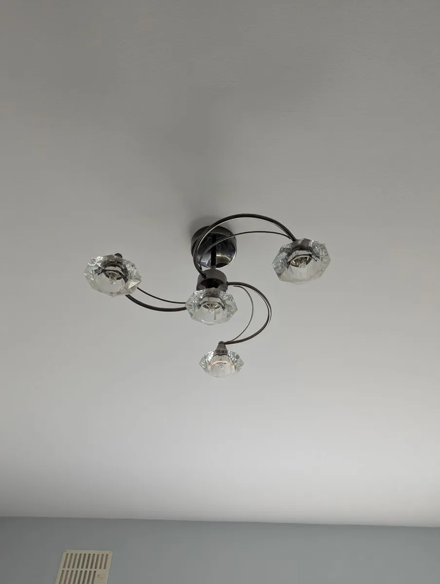 Ceiling lights (Three matching units) - Image 3