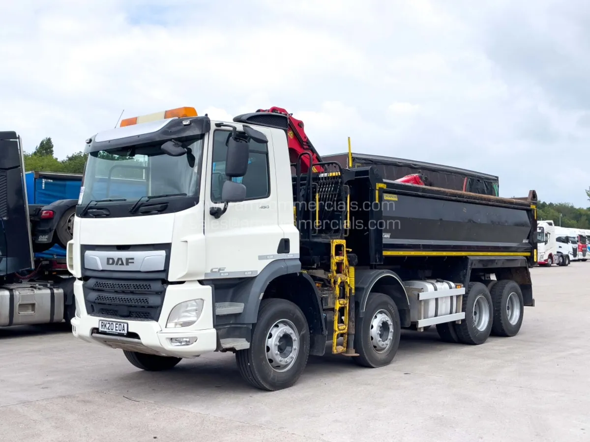 2020 (20) DAF CF 450 Tipper Grab - Image 4