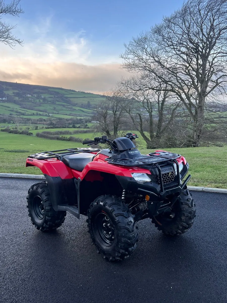 2025 Honda TRX 420 FA6 Ex demo - Image 3