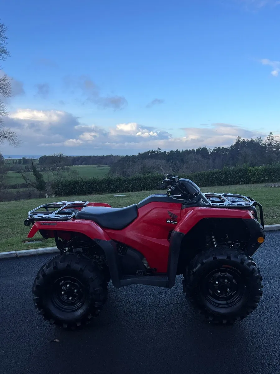 2025 Honda TRX 420 FA6 Ex demo - Image 4